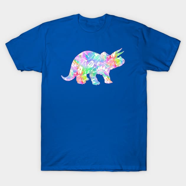 Dino Dig Rainbow T-Shirt by Veata Atticus Store